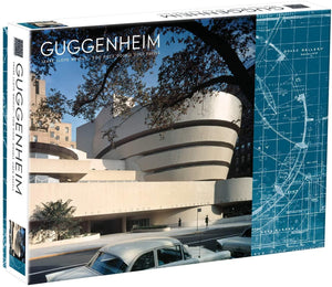 Frank Lloyd Wright Guggenheim - 500 piece double-sided