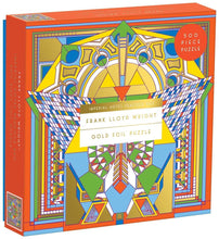 Load image into Gallery viewer, Frank Lloyd Wright Imperial Peacock Rug - 500 piece
