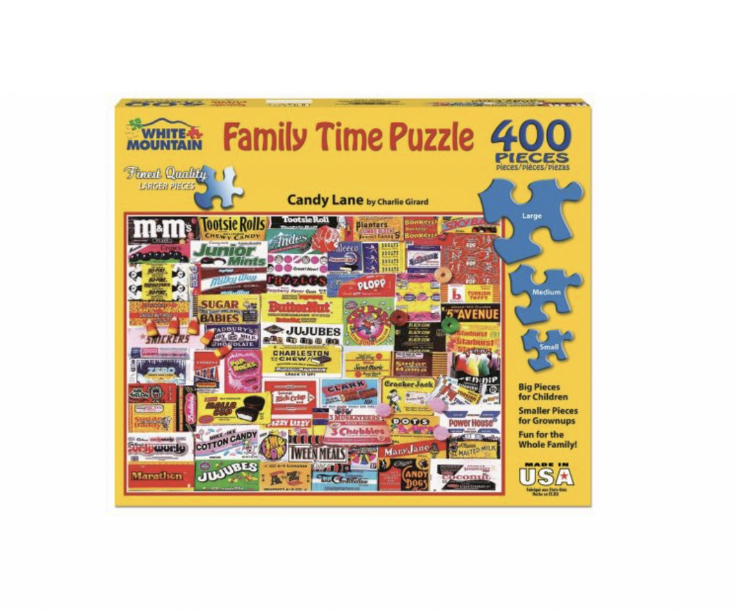 Games We Played - 400 piece (family time puzzle with different size pieces)