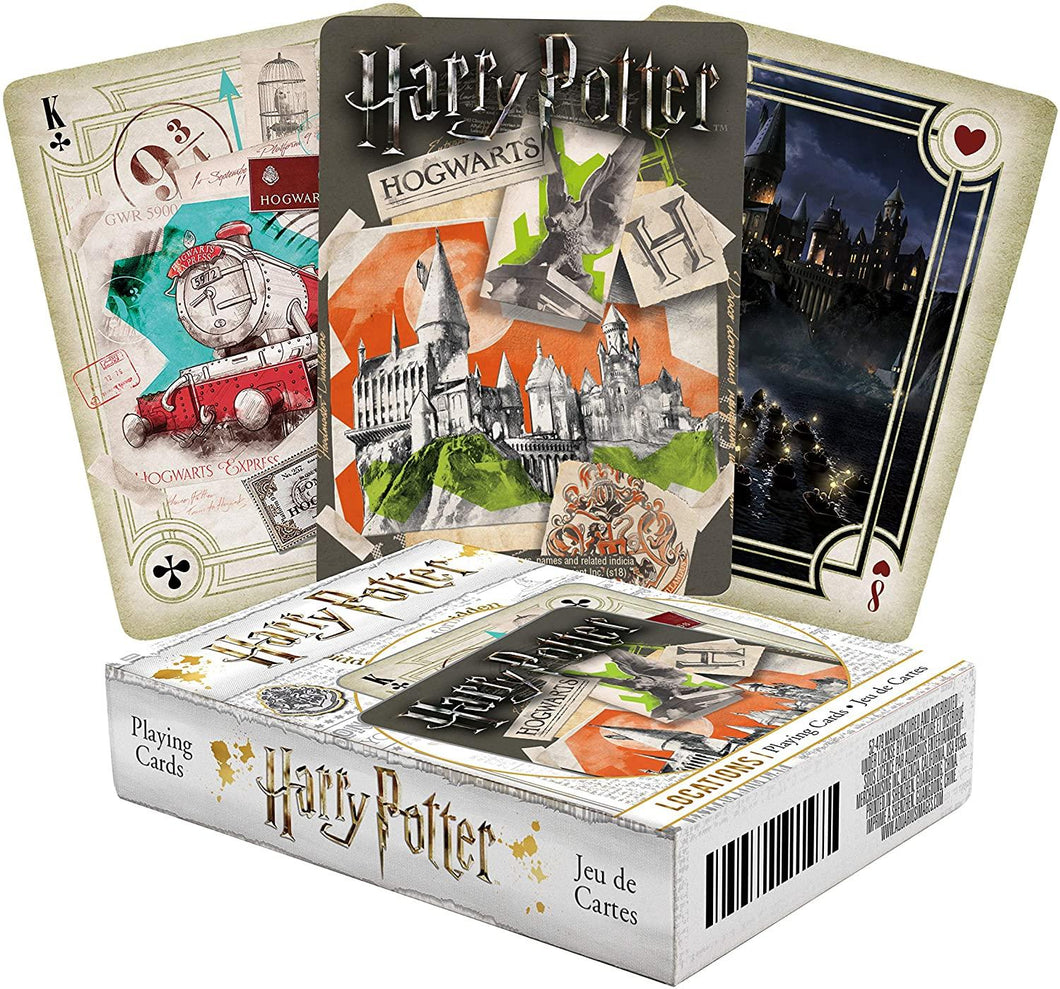 Harry Potter Locations Playing Cards