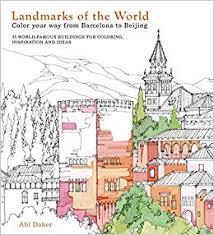 Landmarks of the World Coloring Book