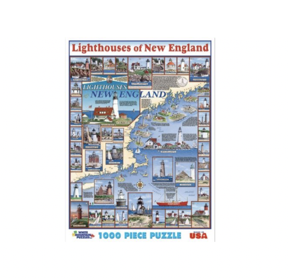 Lighthouses of New England - 1000 piece