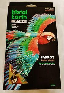 MetalEarth: Iconx Parrot Jubilee Macaw (challenging)