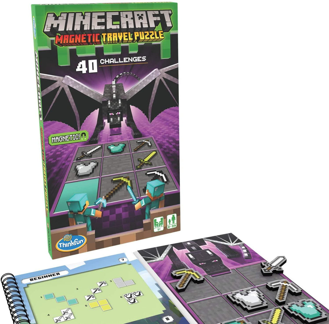 Minecraft Magnetic Travel Puzzle Game