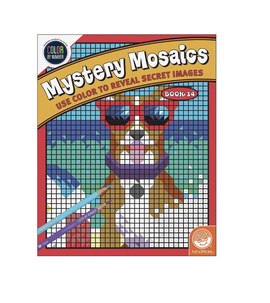 Mystery Mosaics Puzzle Bk 14