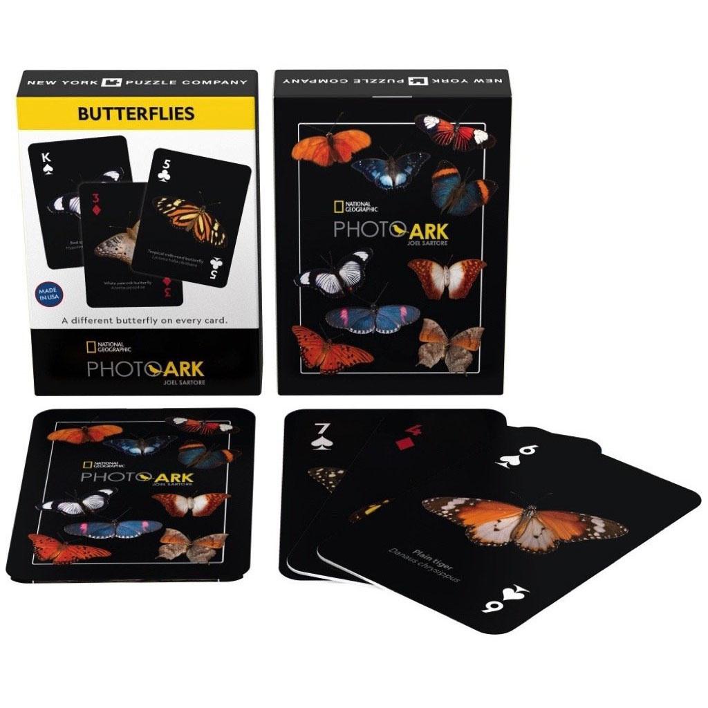National Geographic Butterflies playing cards