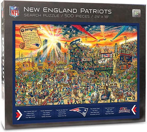 New England Patriots Search Puzzle - 500 piece