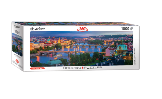 Prague, Czech Republic panoramic - 1000 piece