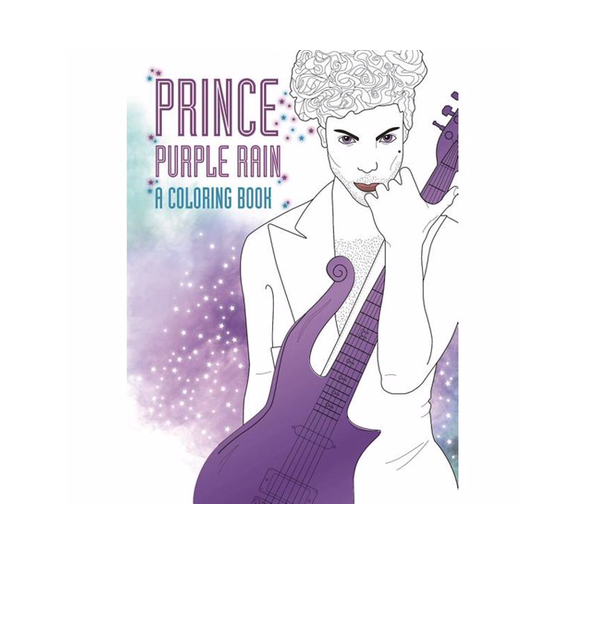 Prince Purple Rain Coloring Book