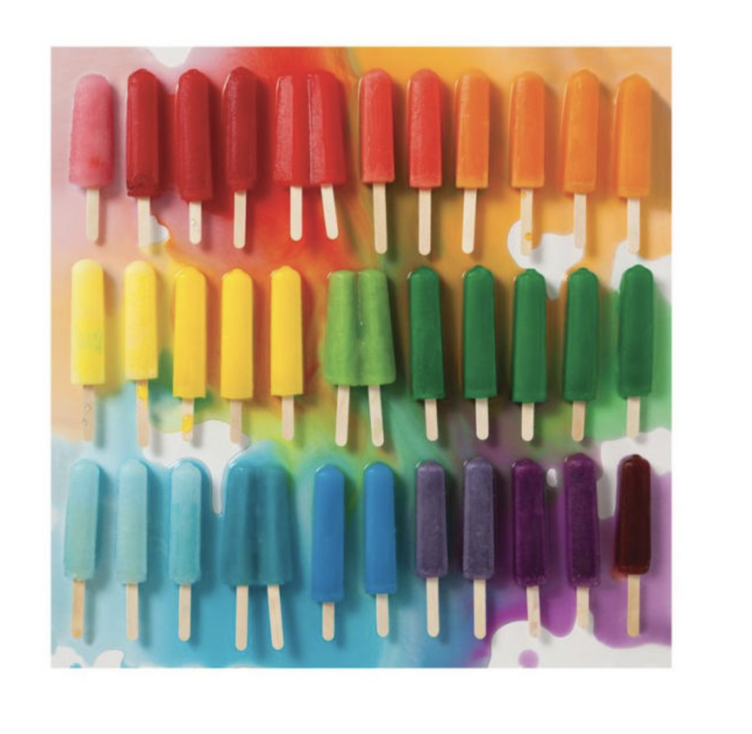 Rainbow Popsicles - 500 piece
