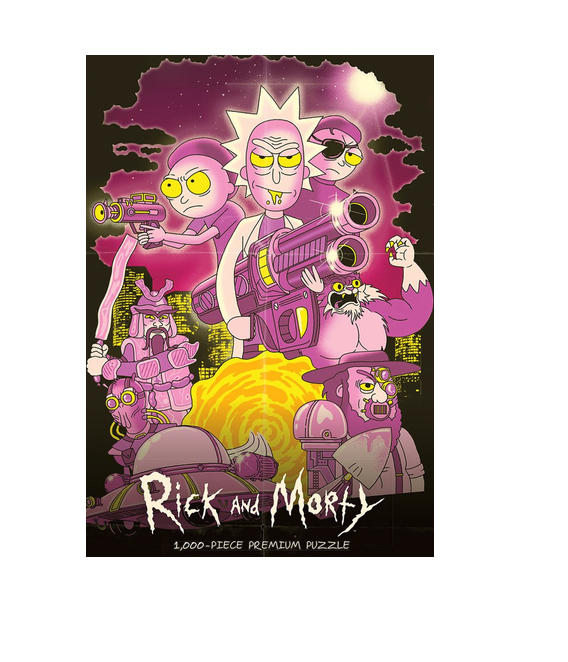 Rick and Morty Big Trouble  Little Sanchez - 1000 piece