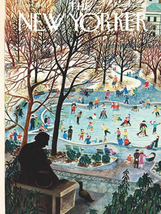 Sledding in the Park - 500 piece