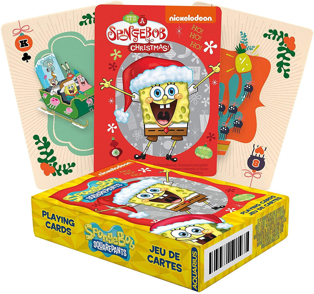 Spongebob Holiday Playing Cards