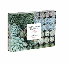 Load image into Gallery viewer, Succulent Garden - 500 piece double-sided
