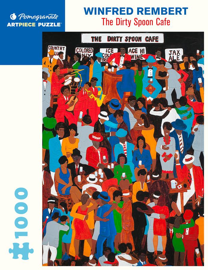 The Dirty Spoon Cafe - 1000 piece by Winfred Rembert