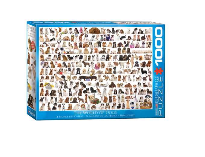 The World of Dogs - 1000 piece