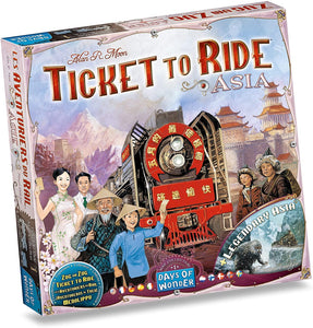 Ticket To Ride: Asia Map Collection Expansion