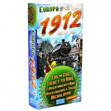 Ticket To Ride: Europa 1912 Expansion
