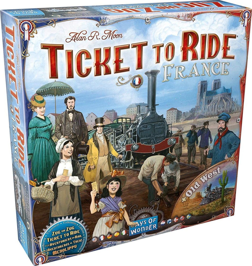 Ticket to Ride France & Old West Expansion