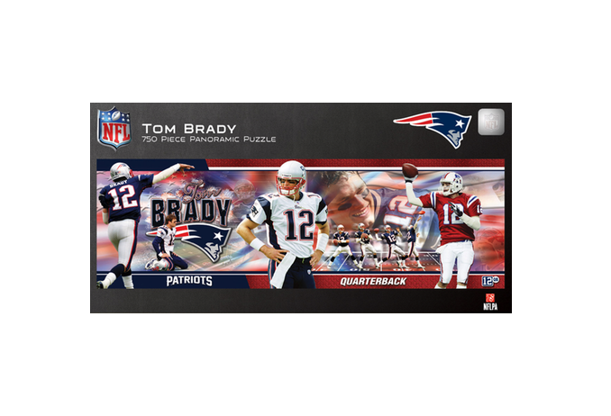 Tom Brady Patriots Panoramic - 750 piece