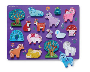 Unicorn Garden - 16 piece children's puzzle