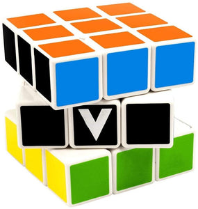 V-Cube 3 x 3 x 3 Flat Multicolor (white trim)